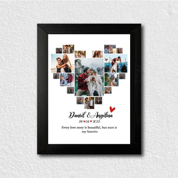 Heart Shape Photo Frame