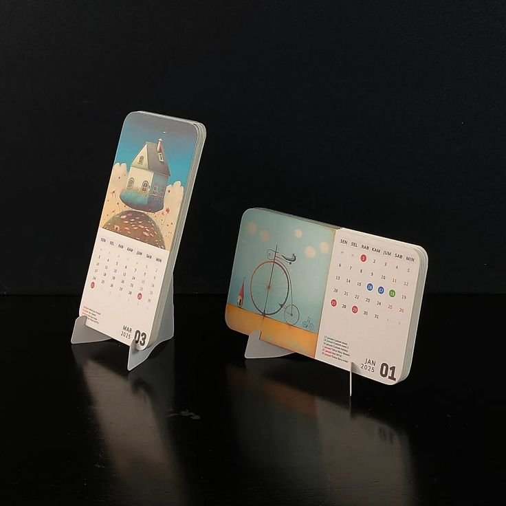 Custom Photo Desk Calendar