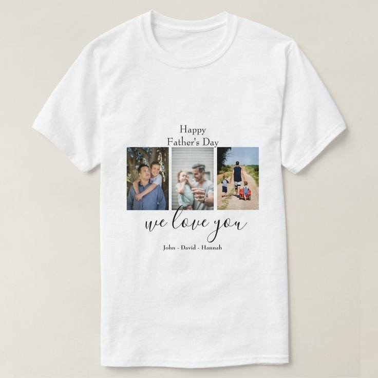 Custom Photo Print T-Shirt