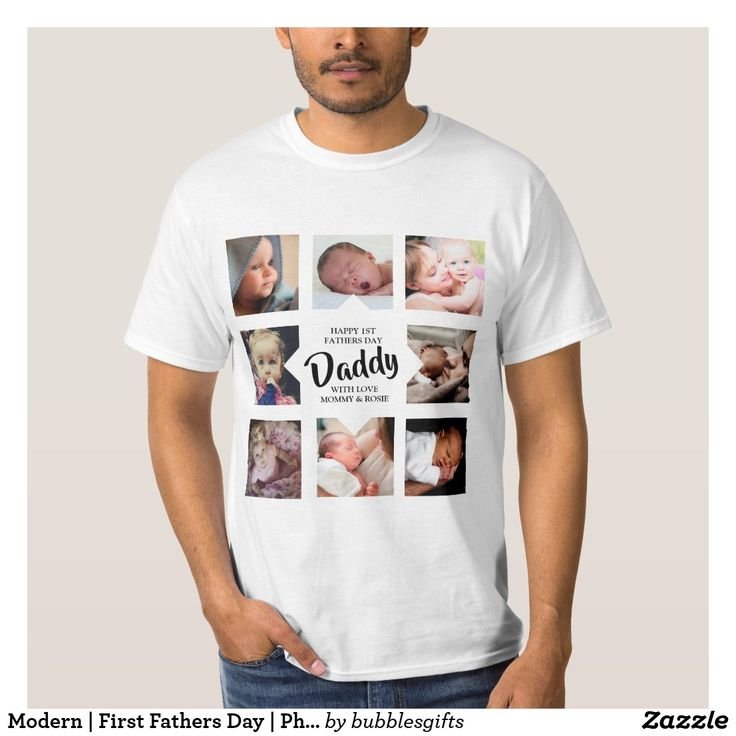 Custom Photo Print T-Shirt