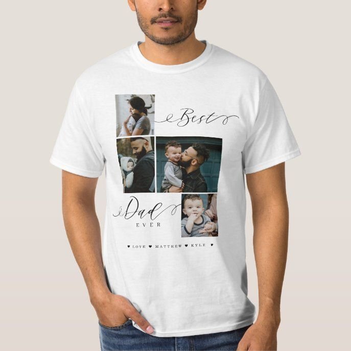 Custom Photo Print T-Shirt