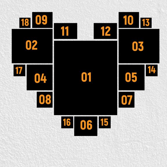 Photo area assignment sample layout