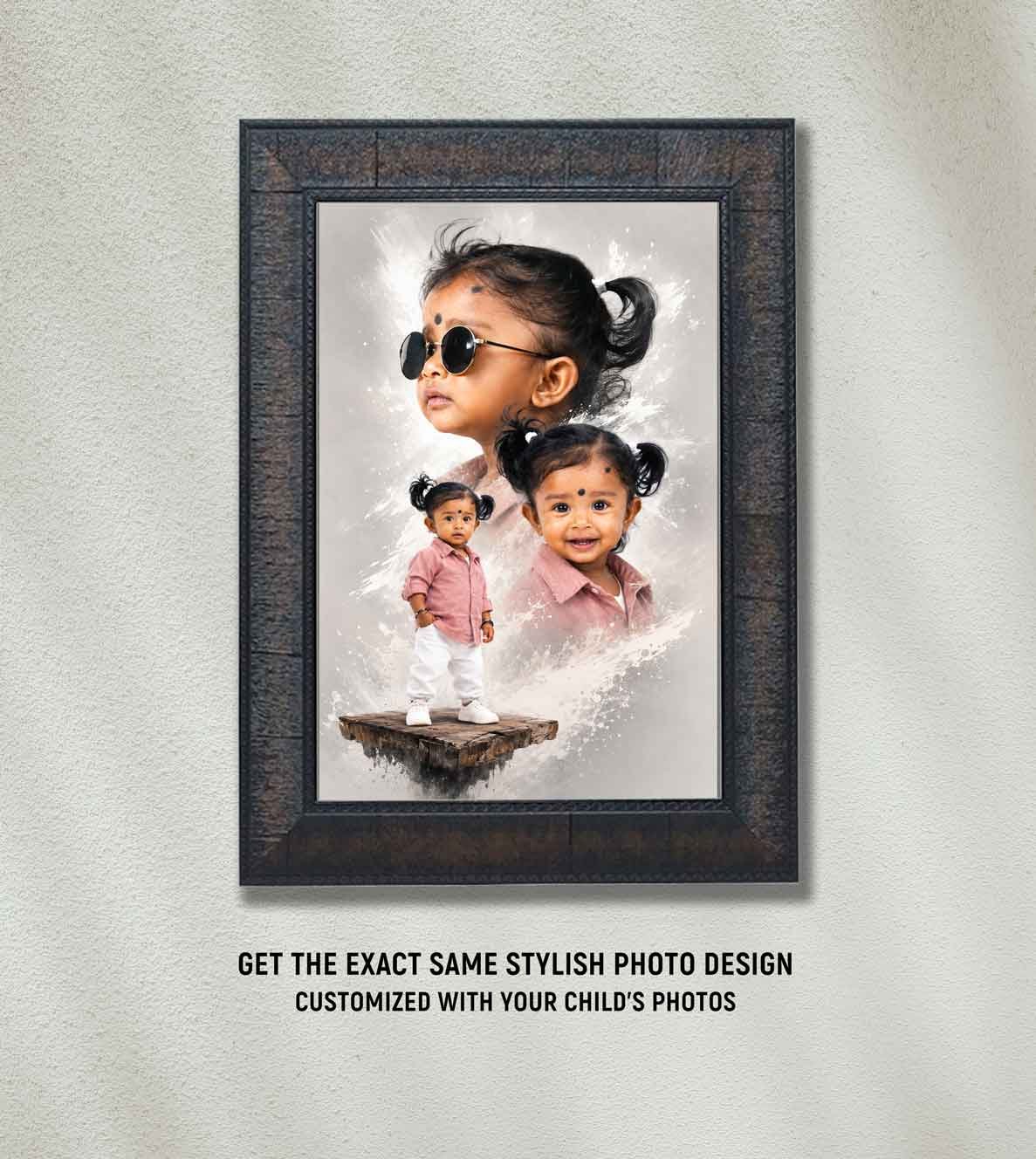 Customized with Your Kid’s Photo – Same Design as Shown